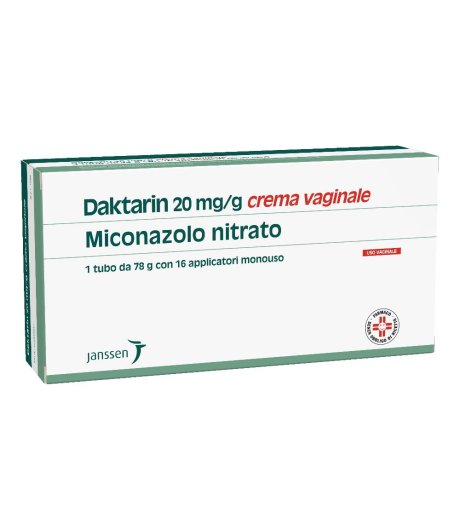 Daktarin*cr Vag 78g 20mg/g+16a