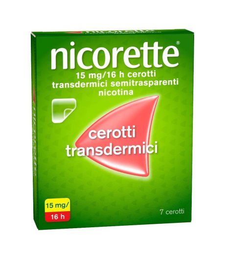 Nicorette*7cer Transd 15mg/16h