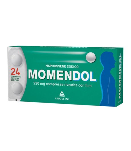 Momendol 24 Compresse  Rivestite 220 mg Naprossene Sodico