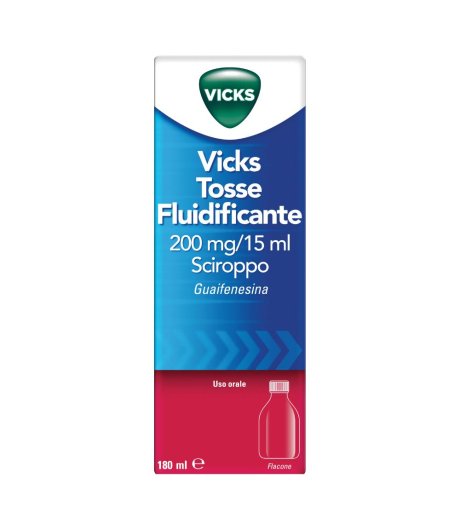 VICKS TOSSE FLUIDIF*FL 180ML