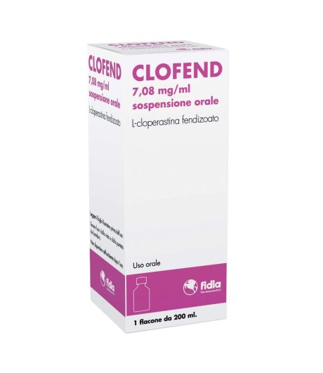 CLOFEND*OS SOSP 200ML7,08MG/ML CLOFEND*OS SOSP 200ML7,08MG/ML