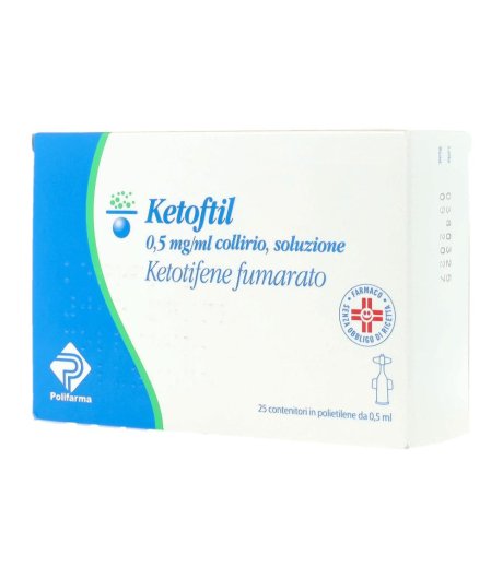 Ketoftil*coll25fl0,5ml0,5mg/ml Ketoftil*coll25fl0,5ml0,5mg/ml