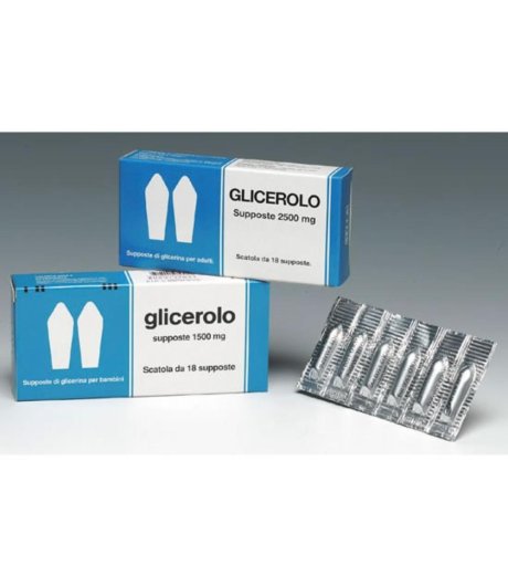 GLICEROLO 18 Supp.1375mg SELLA