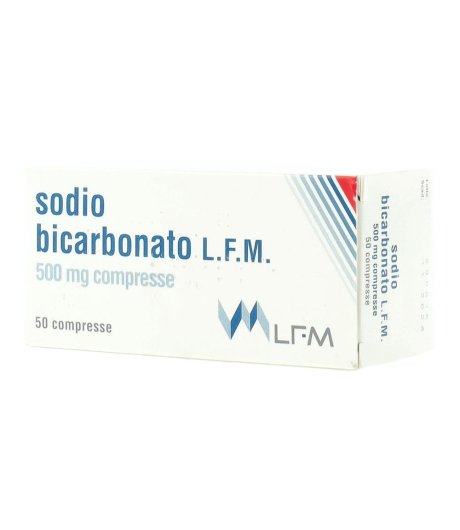 SODIO BICARB*50CPR 500MG SODIO BICARB*50CPR 500MG