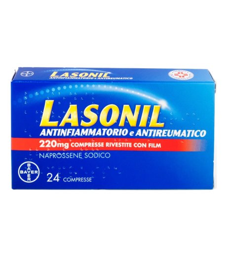  Lasonil Antinfiammatorio e Antireumatico 220 mg 24 Compresse Rivestite