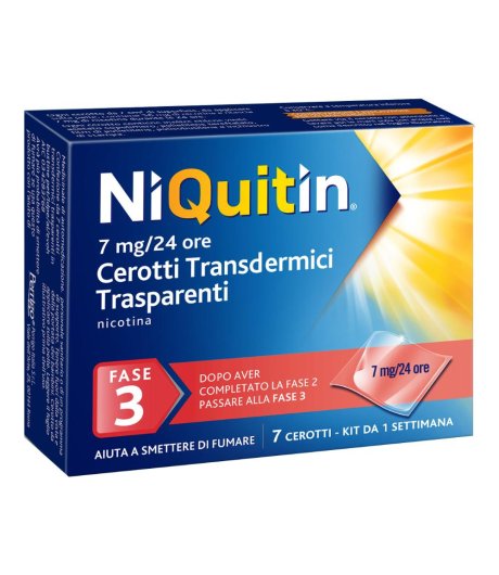 Niquitin*7cer Transd 7mg/24h