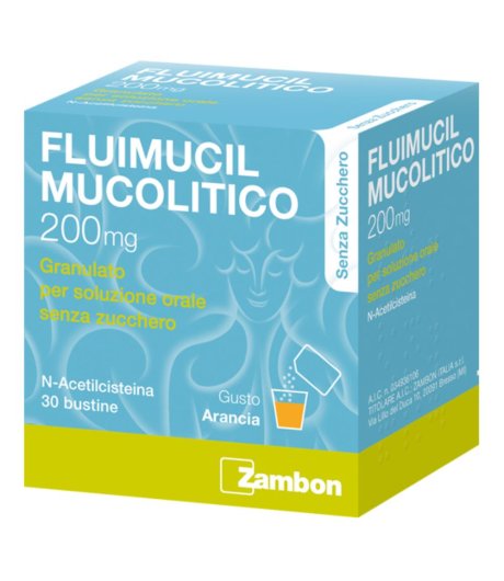 Fluimucil Mucol*30bust200mgs/z