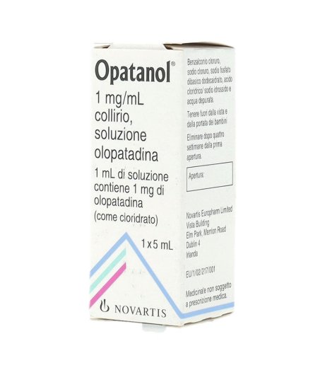 Opatanol*coll 1fl 5ml 1mg/ml