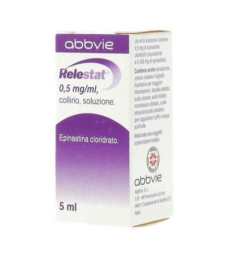 Relestat*coll Fl 5ml 0,5mg/ml