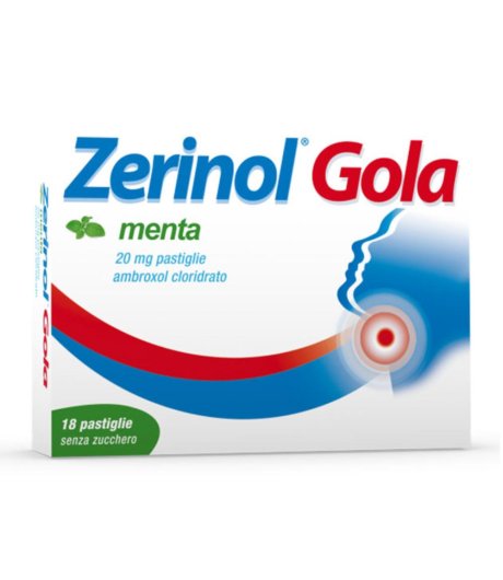 Zerinol Gola Menta*18past 20mg