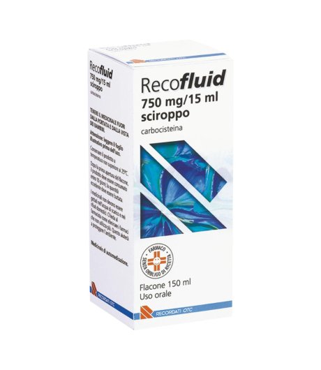 RECOFLUID SCIR FL 150ML 750MG