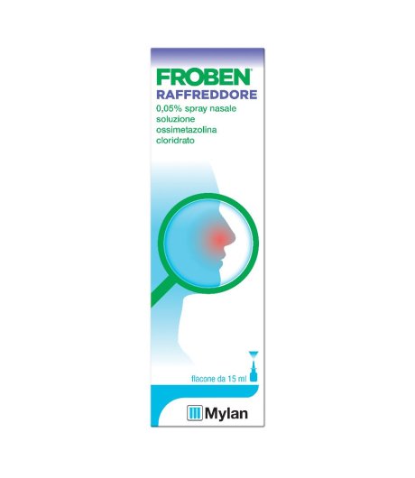 Froben Raffreddore 0,05% Spray Nasale Flacone 15 ml - Libera il naso chiuso