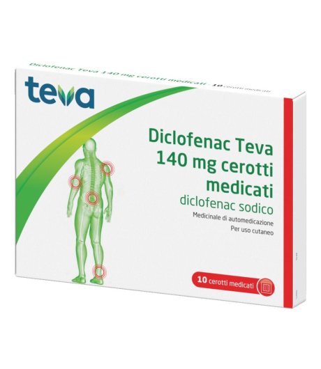 DICLOFENAC TE 10CER MED 140MG