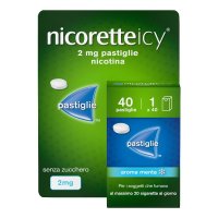 NICORETTEICY 40 Past.2mg