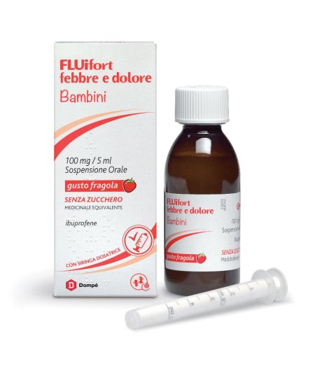 FLUIFORT Febb&Dol.Fragola150ml