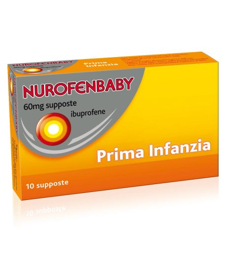 NUROFENBABY 10SUPP 60MG