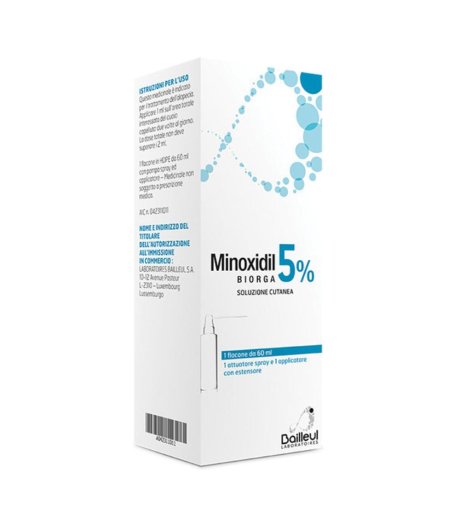 Minoxidil Biorga*sol Cut60ml5%