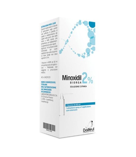 Minoxidil Biorga*sol Cut60ml2%