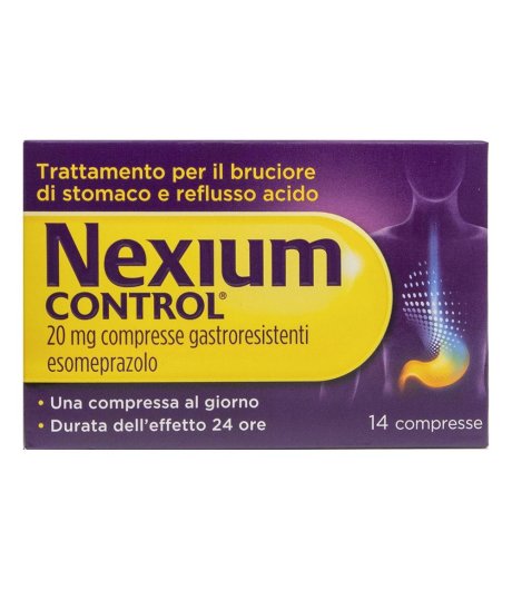 Nexium Control 14compresse gastroresistenti 20mg
