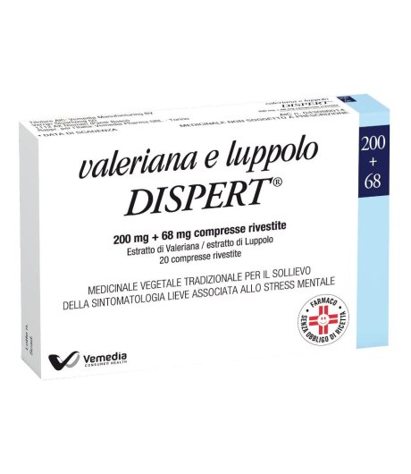Valeriana Luppolo Disp*20cpr