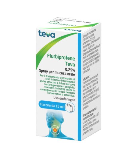 Flurbiprofene Te*os Spray 15ml