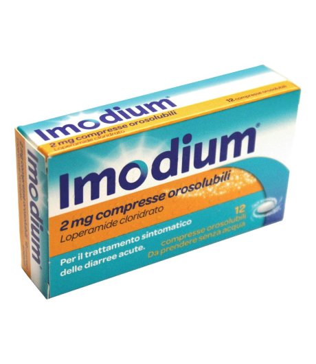 IMODIUM*12CPR OROSOL 2MG