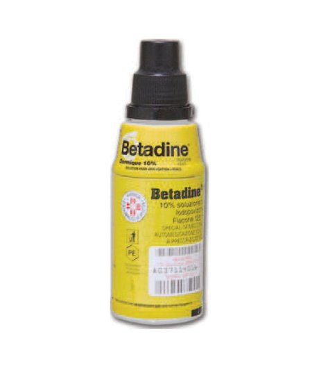 BETADINE*SOLUZ CUT 125ML 10%