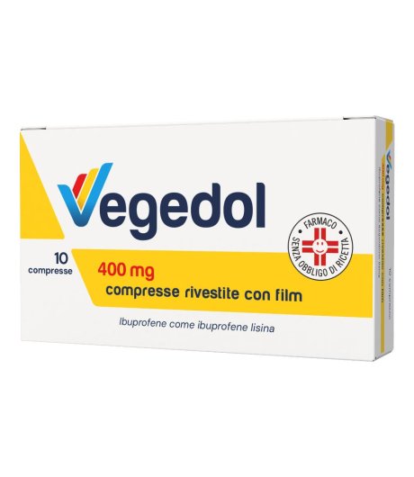 VEGEDOL 10CPR RIV 400MG