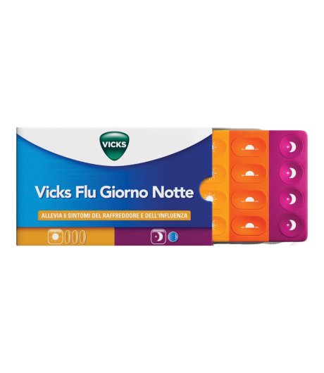 VICKS Flu Giorno/Notte 12+4Cpr