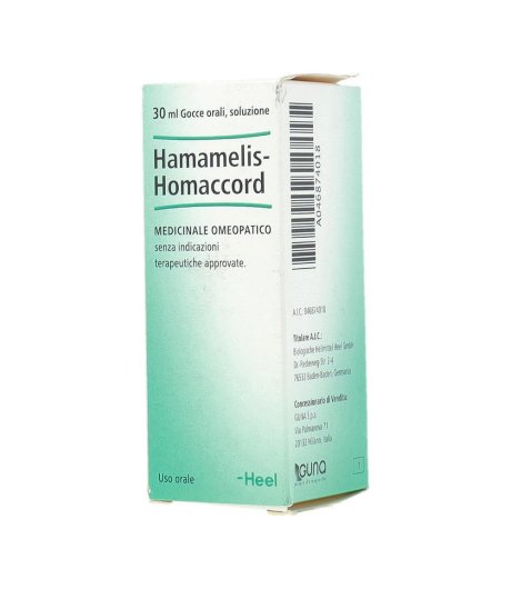 Hamamelis Homaccord*os Gtt30ml Hamamelis Homaccord*os Gtt30ml