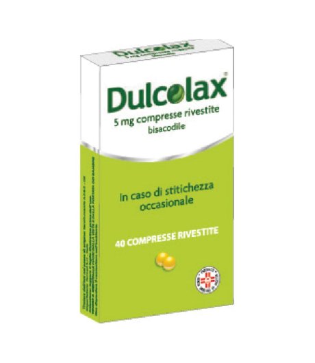 Dulcolax*40cpr Riv 5mg