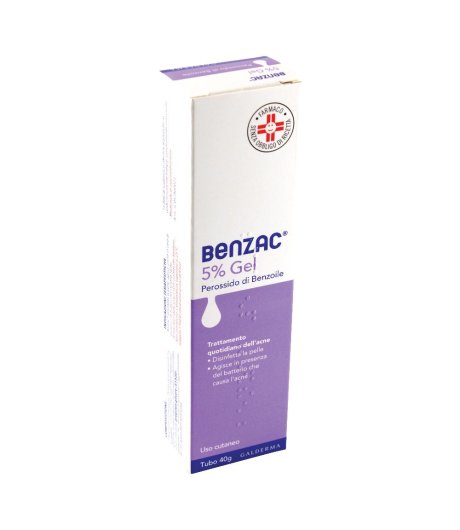 BENZAC*GEL 40G 5%