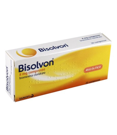 BISOLVON*20CPR 8MG