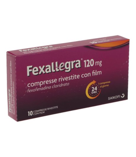 FEXALLEGRA 10CPR RIV 120MG