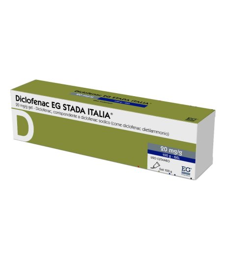 DICLOFENAC Gel 20mg/g 100g EG