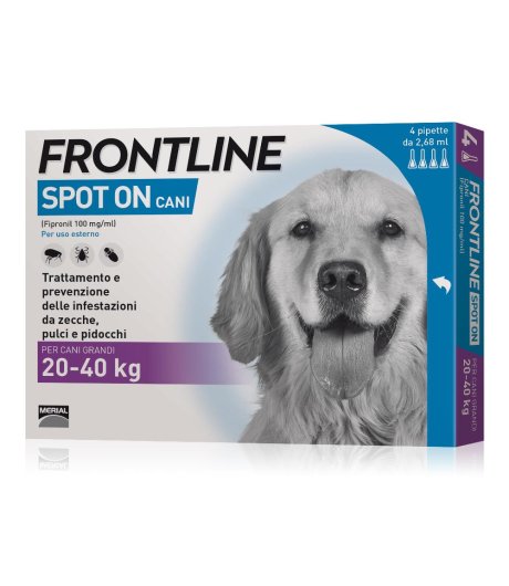 Frontline*4pip 20-40kg Cani