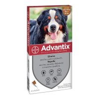 Advantix Spot On 4 pipette per cani da 40-60kg - Scadenza 30 novembre 2025