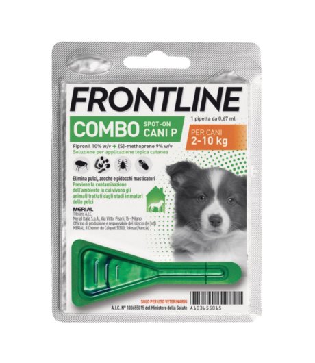 Frontline Combo*1pip 2-10kg Ca