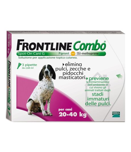 Frontline Combo*3pip 20-40kg C