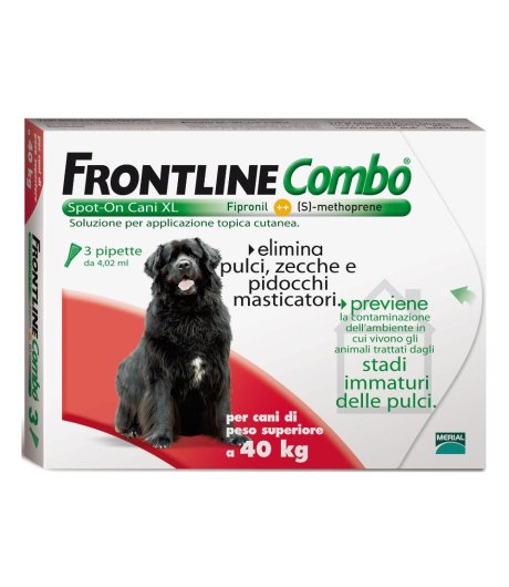 Frontline Combo*3pip >40kg Ca