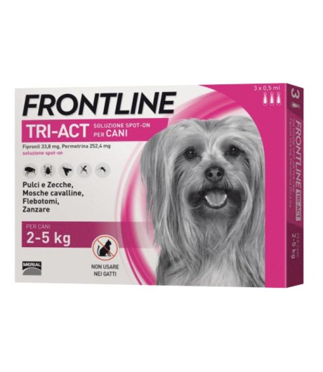 Frontline Tri-act*3pip 2-5kg