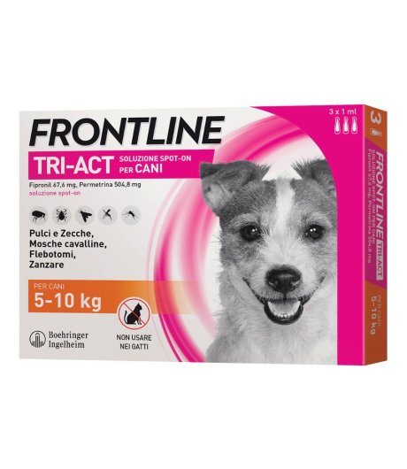 Frontline Tri-act*3pip 5-10kg