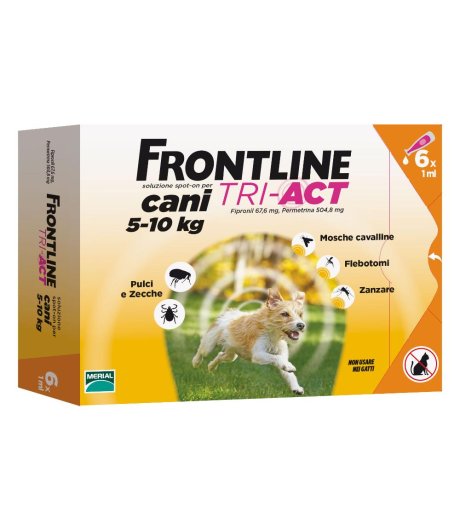 Frontline Tri-act*6pip 5-10kg