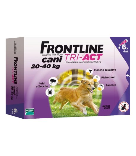 Frontline Tri-act*6pip 20-40kg