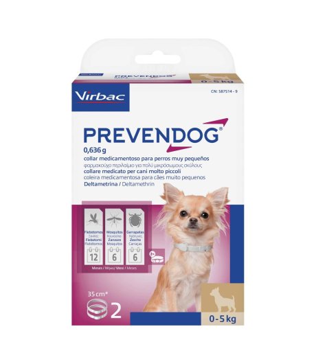 PREVENDOG 35cm 2 Coll.Cani S