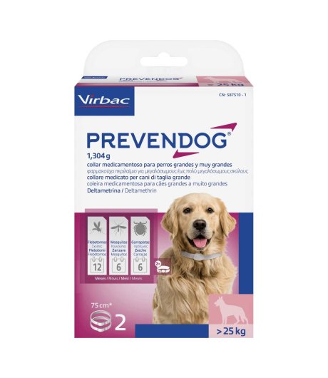 PREVENDOG 75cm 2 Coll.Cani G