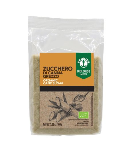 PROBIOS Zucch.Canna Grezzo500g