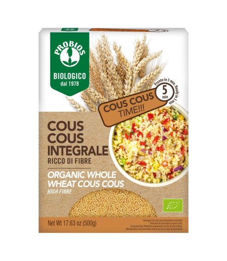 COUS COUS INTEGRALE 500G