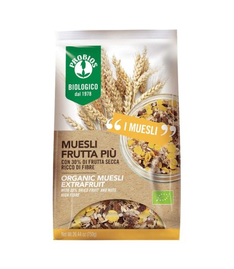 ETG Muesli Frutta Piu'750g