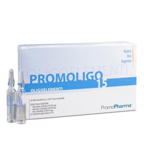 Promoligo 15 Cu/au/ag 20f 2ml